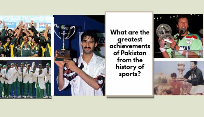 Historical Sports Achievements of Pakistan