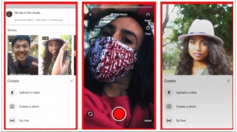 Youtube Introducing the Feature of Short Videos like Tik Tok.-min
